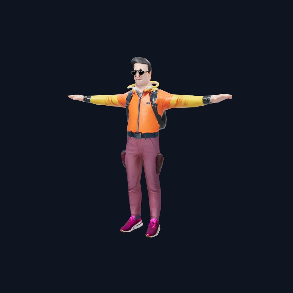 Vibrant Explorer Outfit model pack